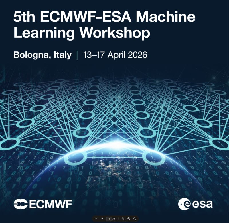 CONCERTO presented at the 5th ECMWF–ESA Machine Learning Workshop