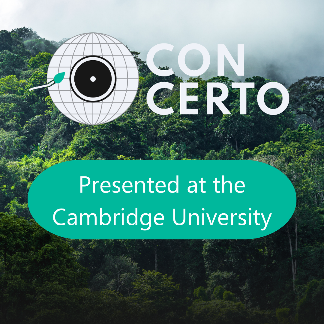 CONCERTO research presented at Cambridge University seminar