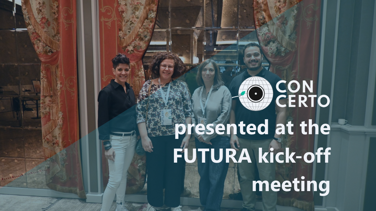 CONCERTO presented at FUTURA kick-off meeting in Milan
